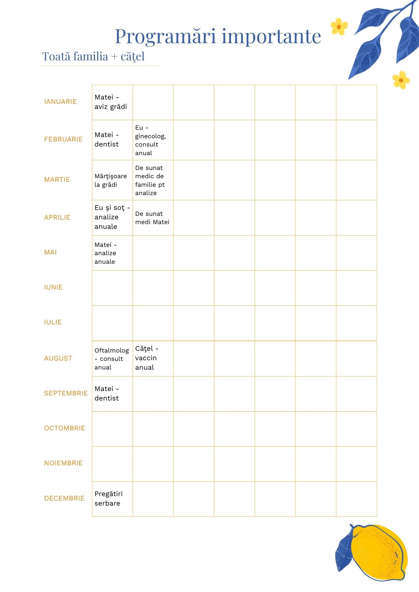 Caietul mamei - planificator fără presiune (PDF printabil & digital) - imagine 3