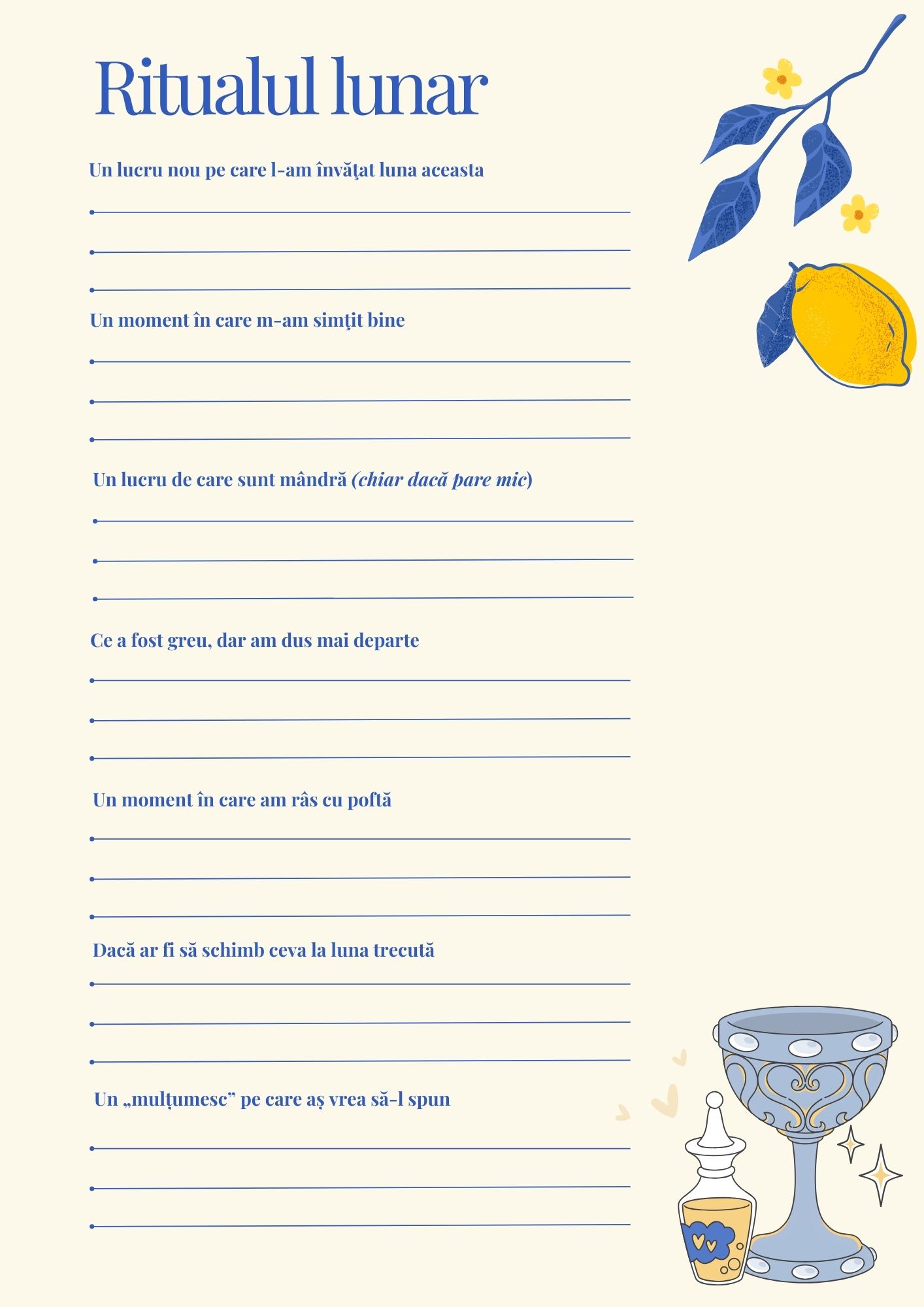 Caietul mamei - planificator fără presiune (PDF printabil & digital) - imagine 5